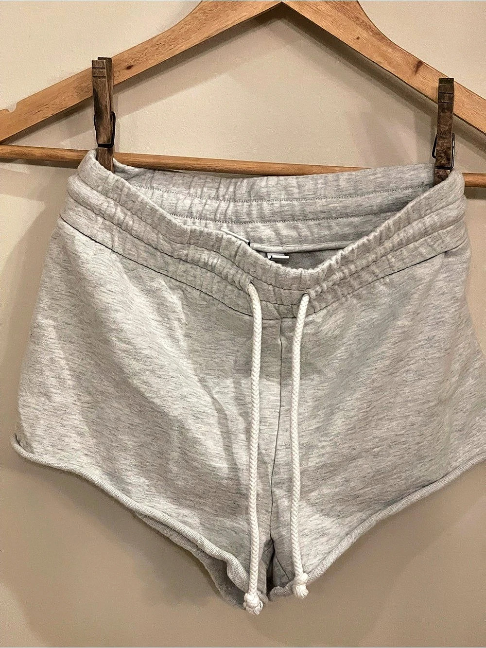 TNA Cozy Fleece Perfect Hi-Rise Short Women's Gray Athletic Shorts Size 2XS